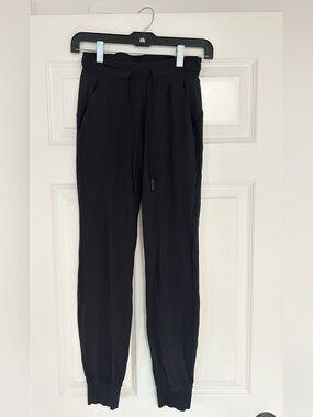 Lululemon Black Jogger Pants High Rise Ready To Rulu